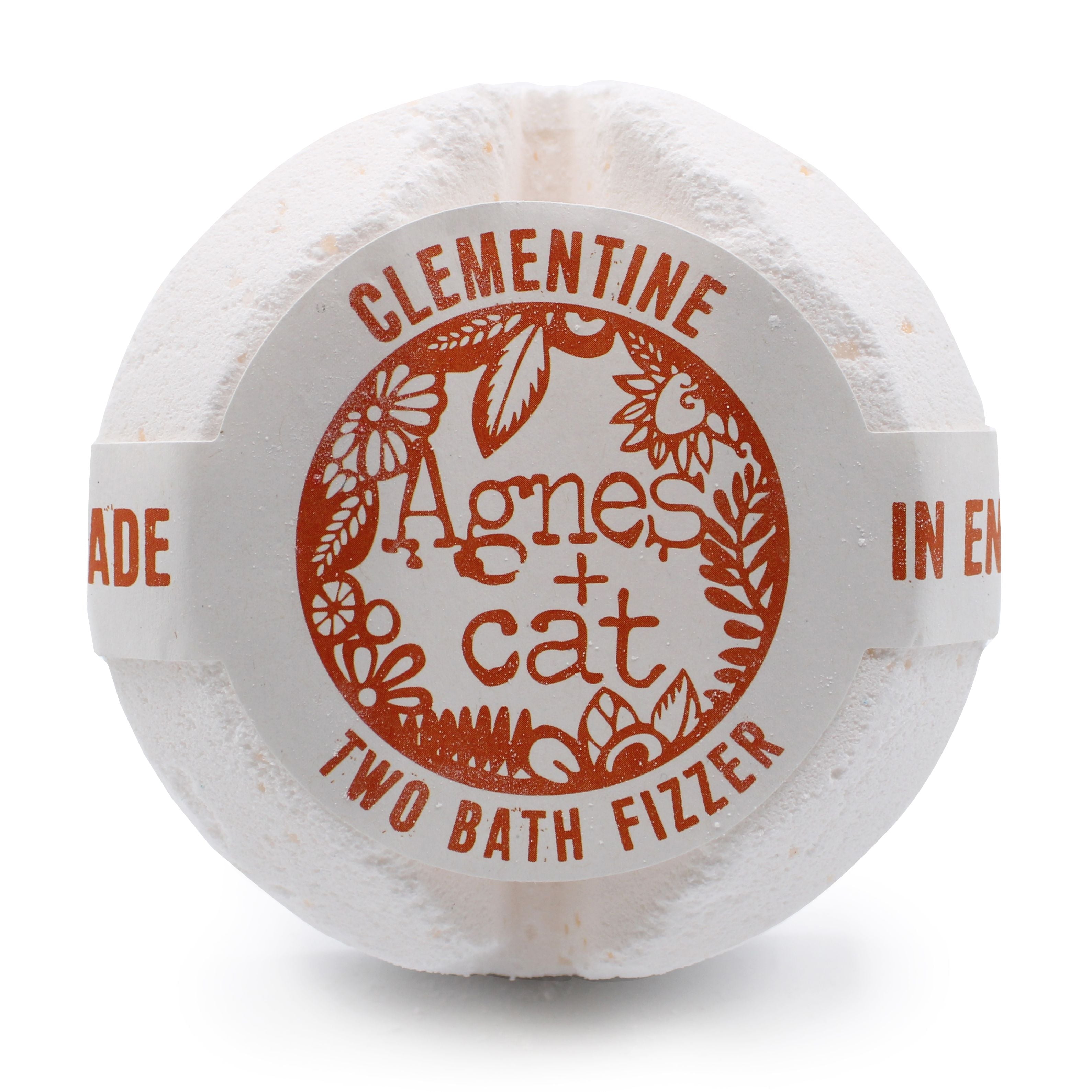 Bath bomb with &