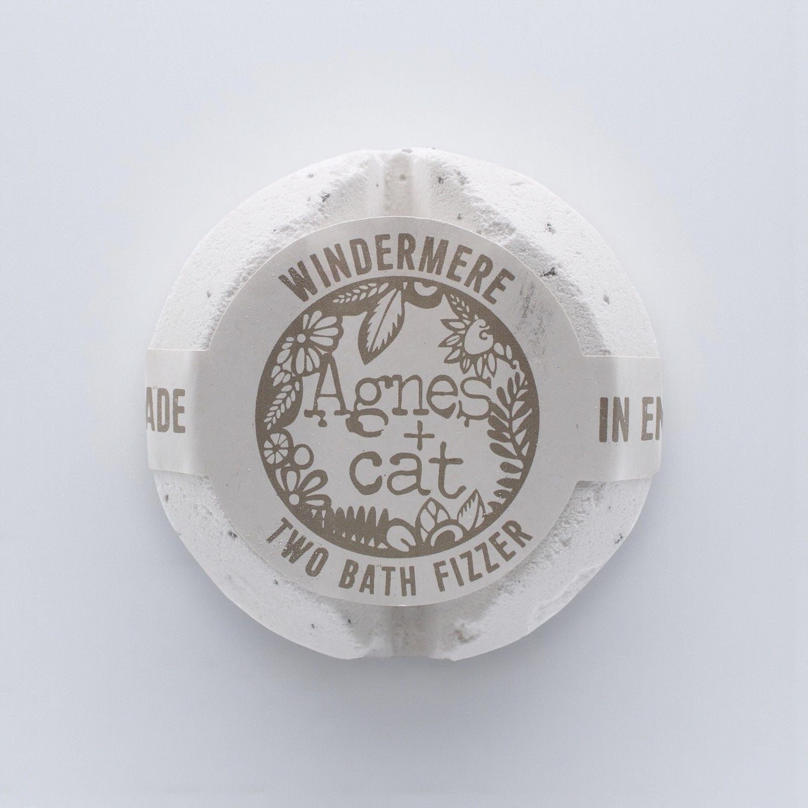 Round bath fizzer with &