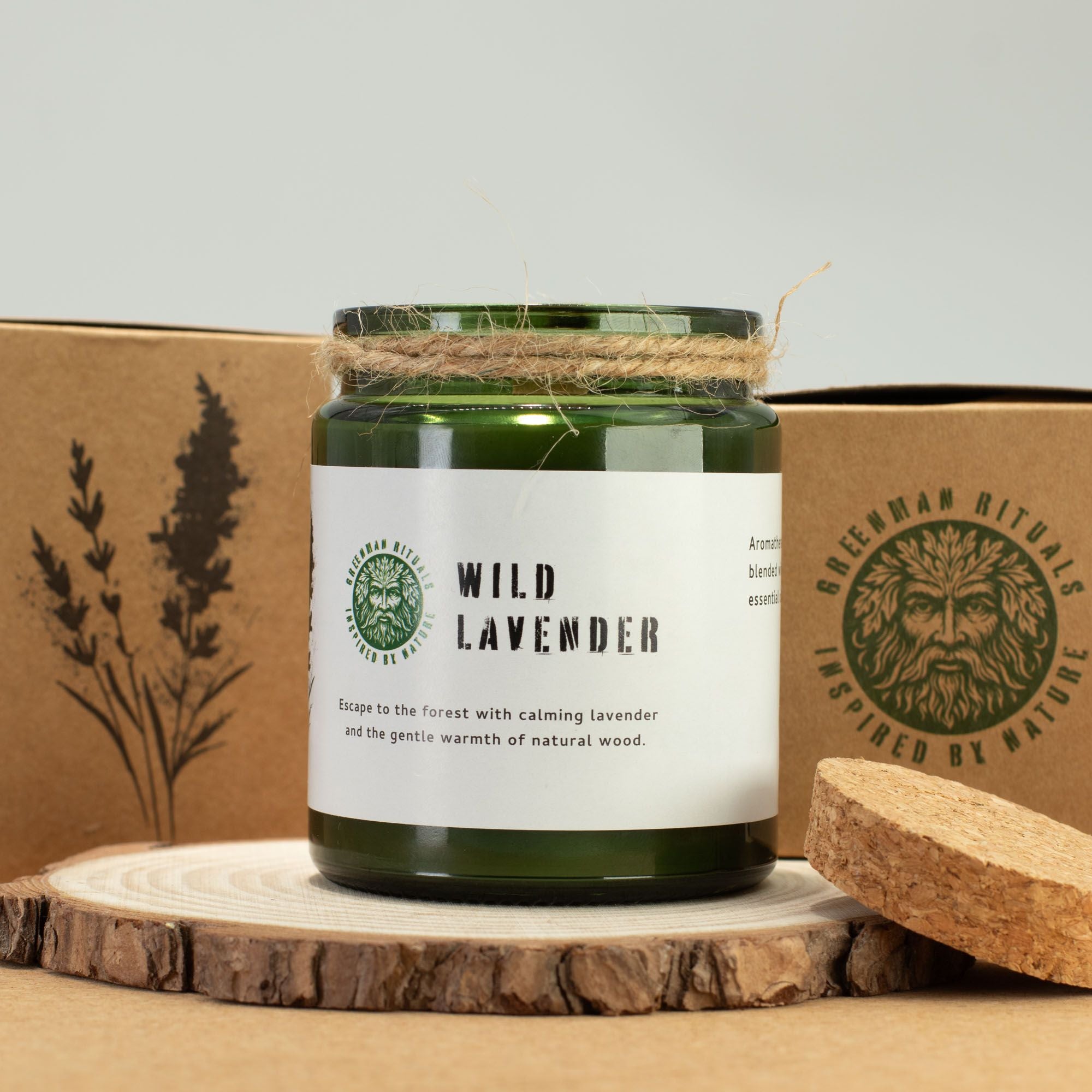 Green candle labeled &
