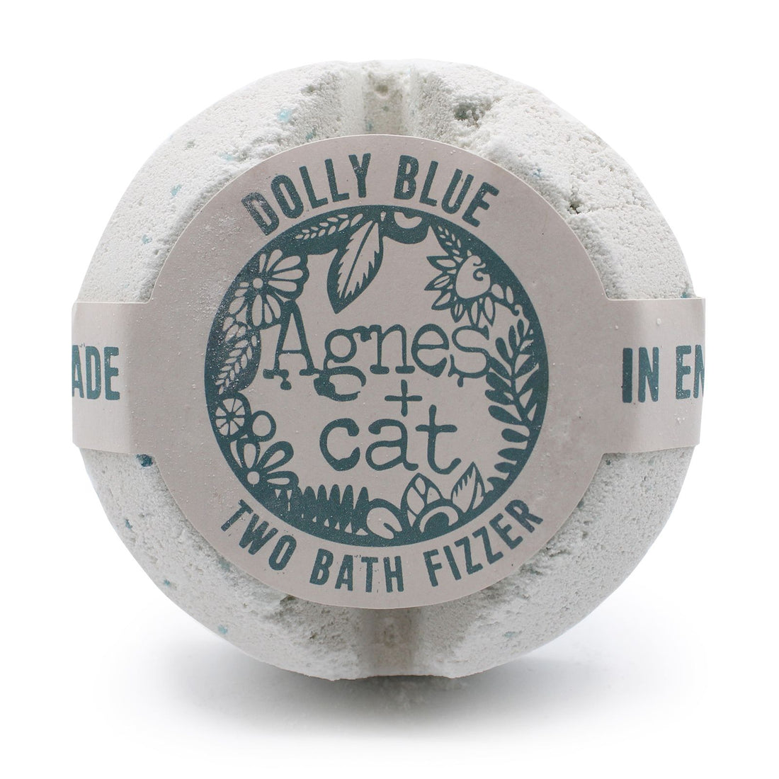 Bath fizzer ball with &
