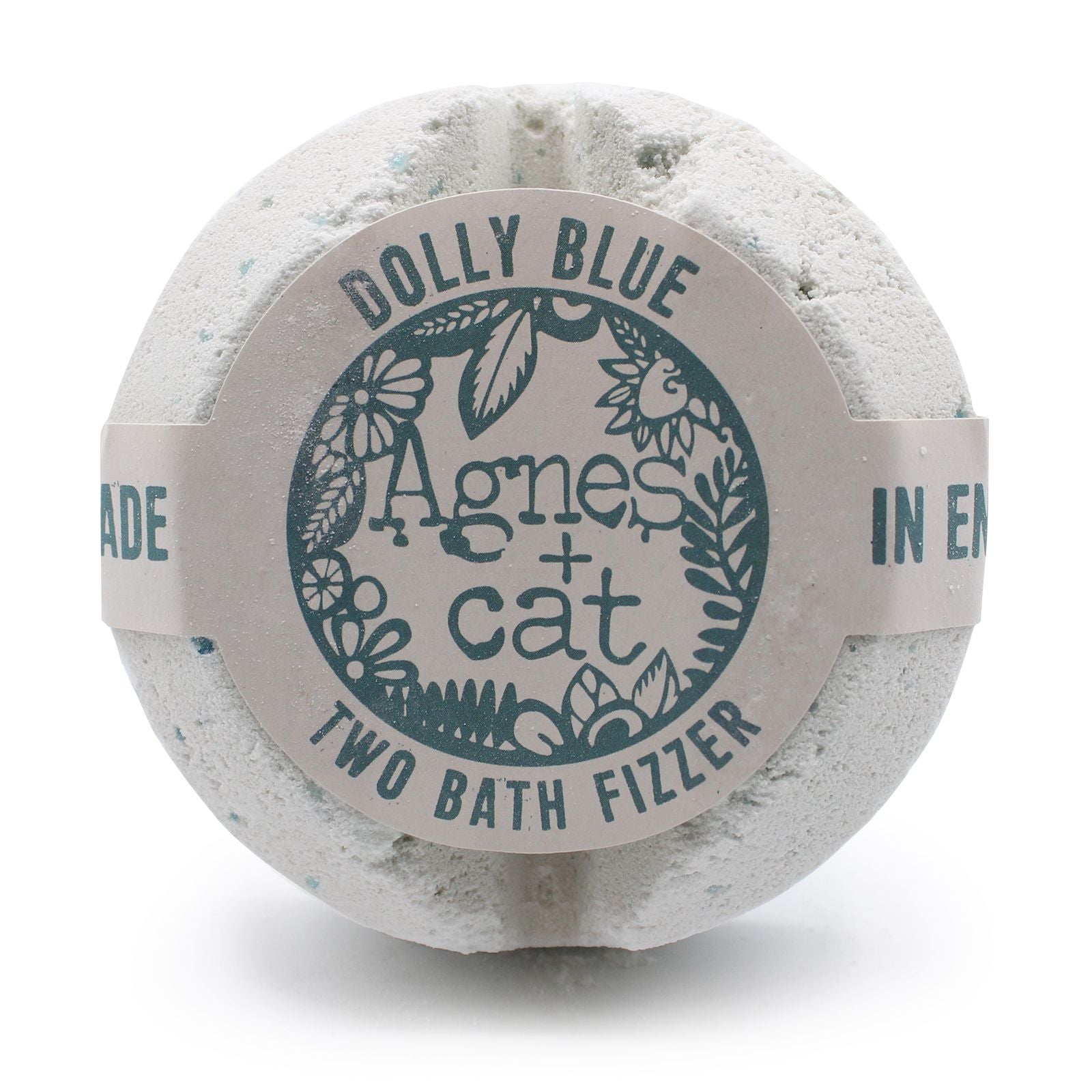 Bath fizzer ball with &