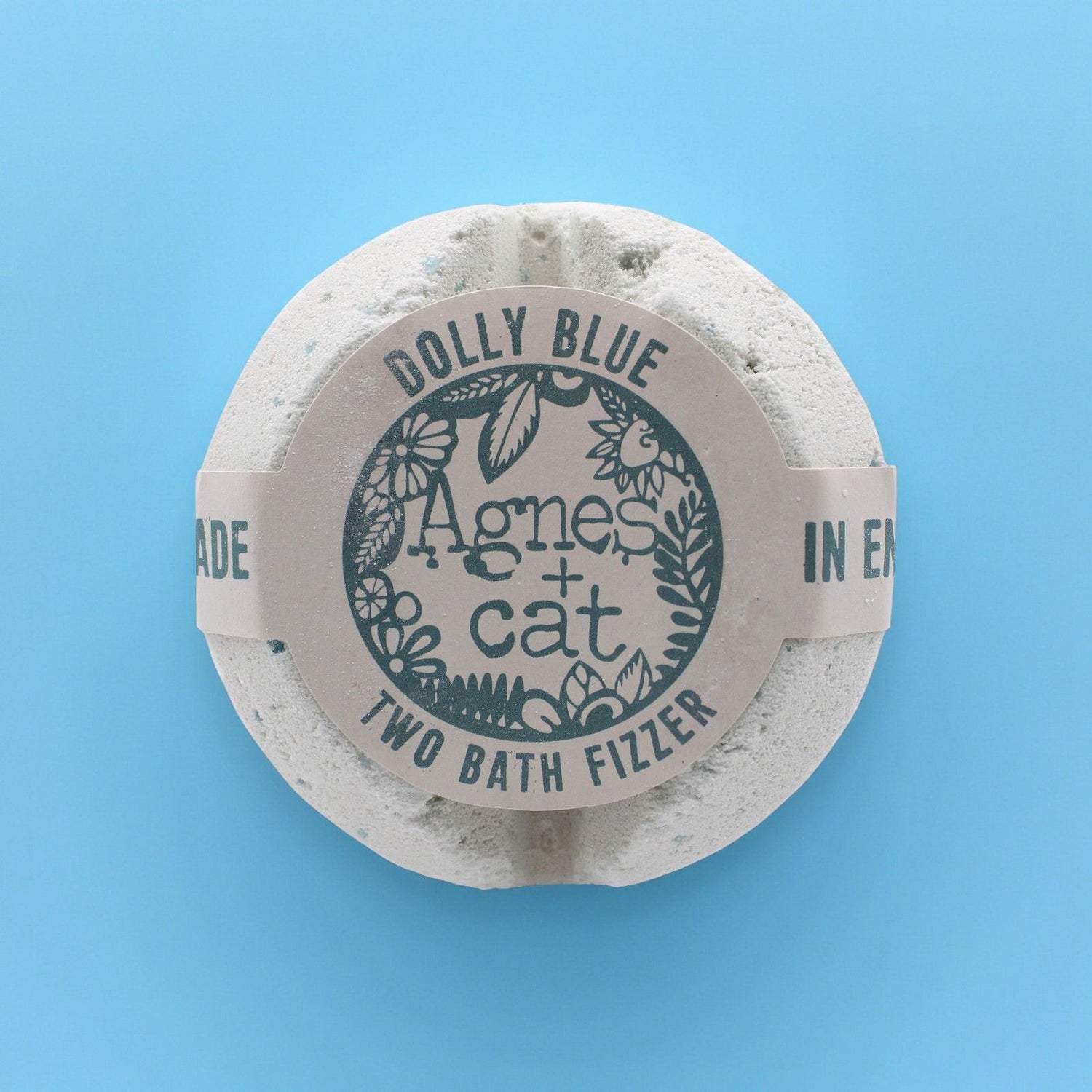 Bath fizzer with &