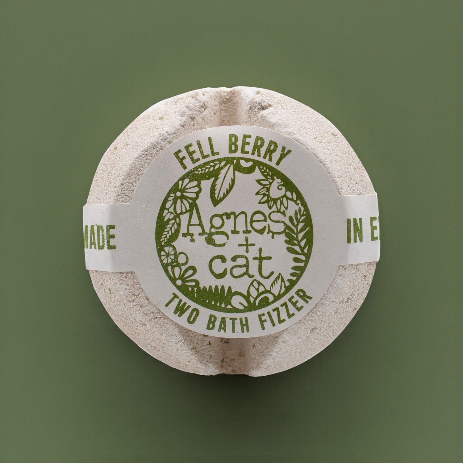 Bath fizzer with &