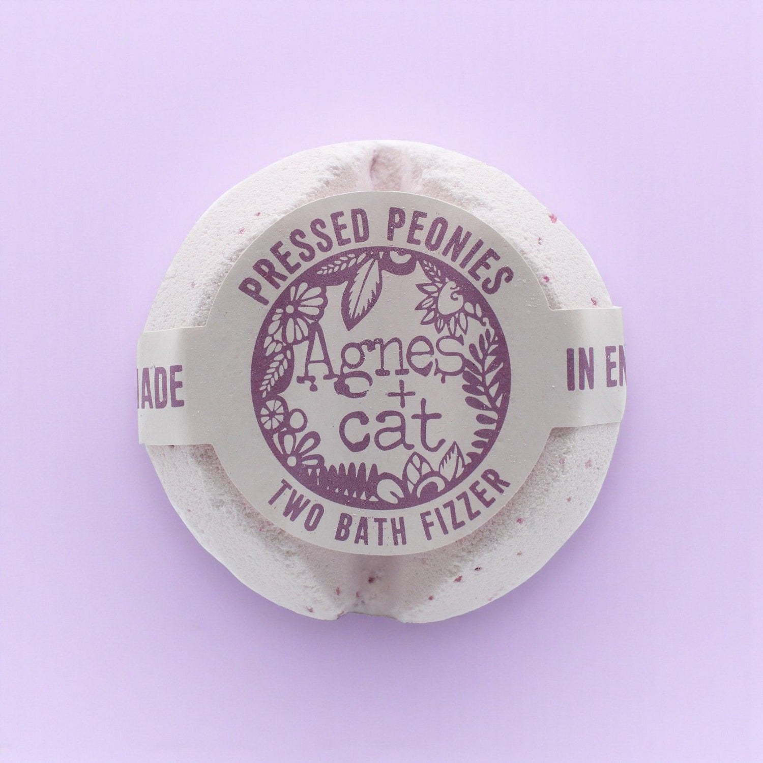 Bath fizzer packaging with &