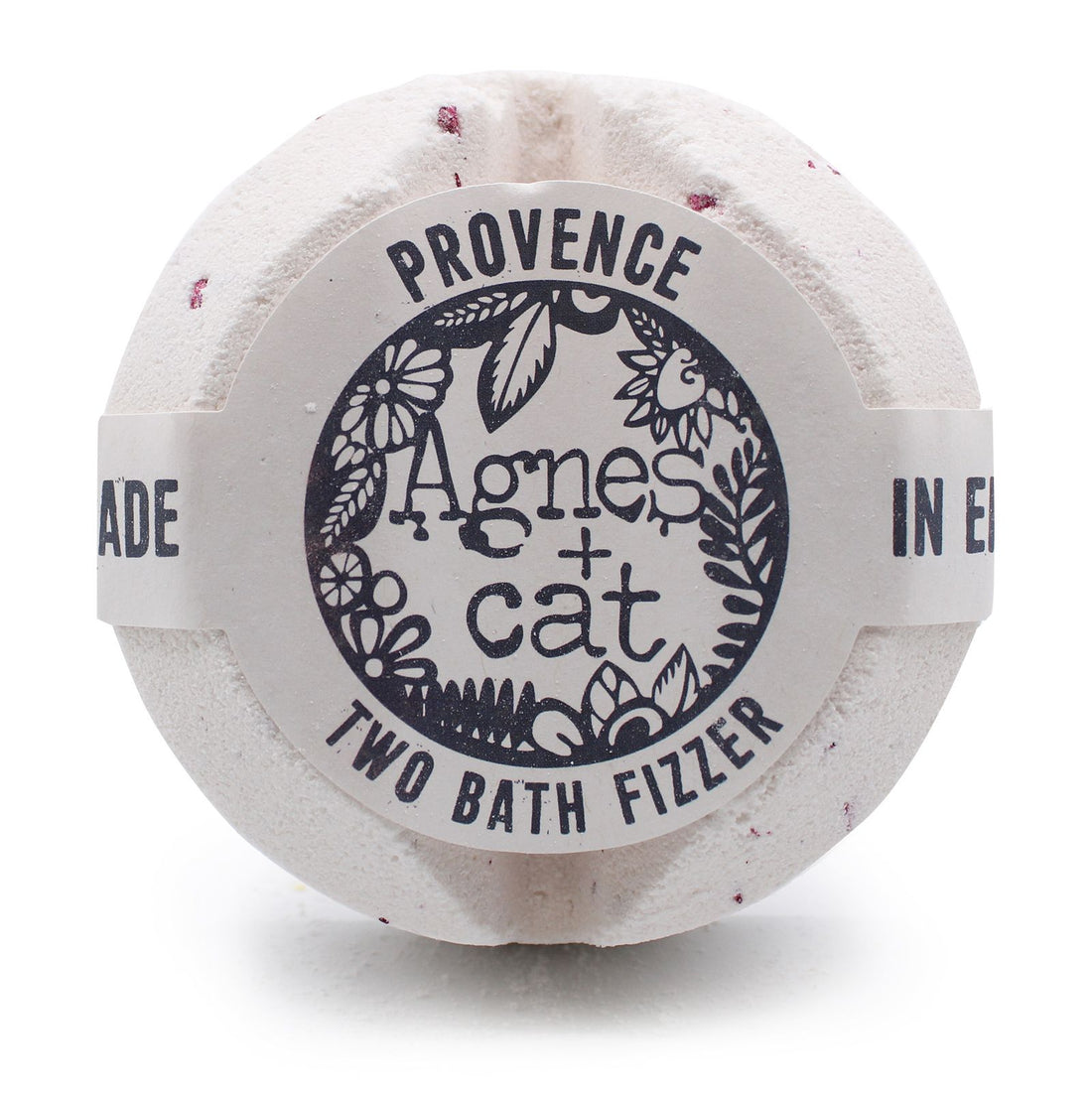 Bath fizzer with &