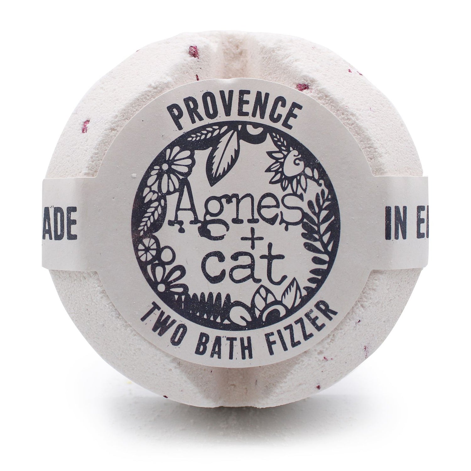 Bath fizzer with &