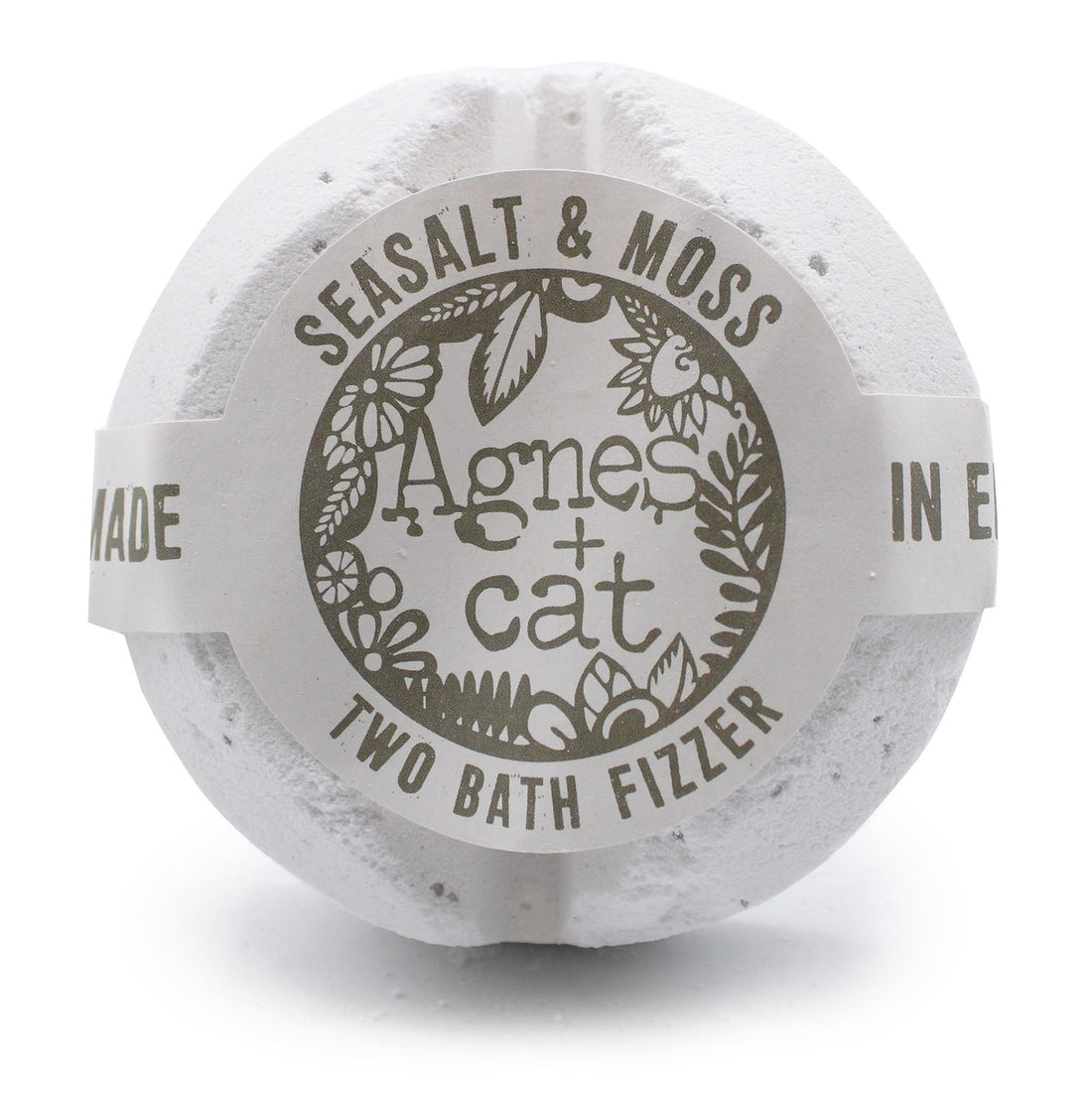 Bath fizzer ball with &