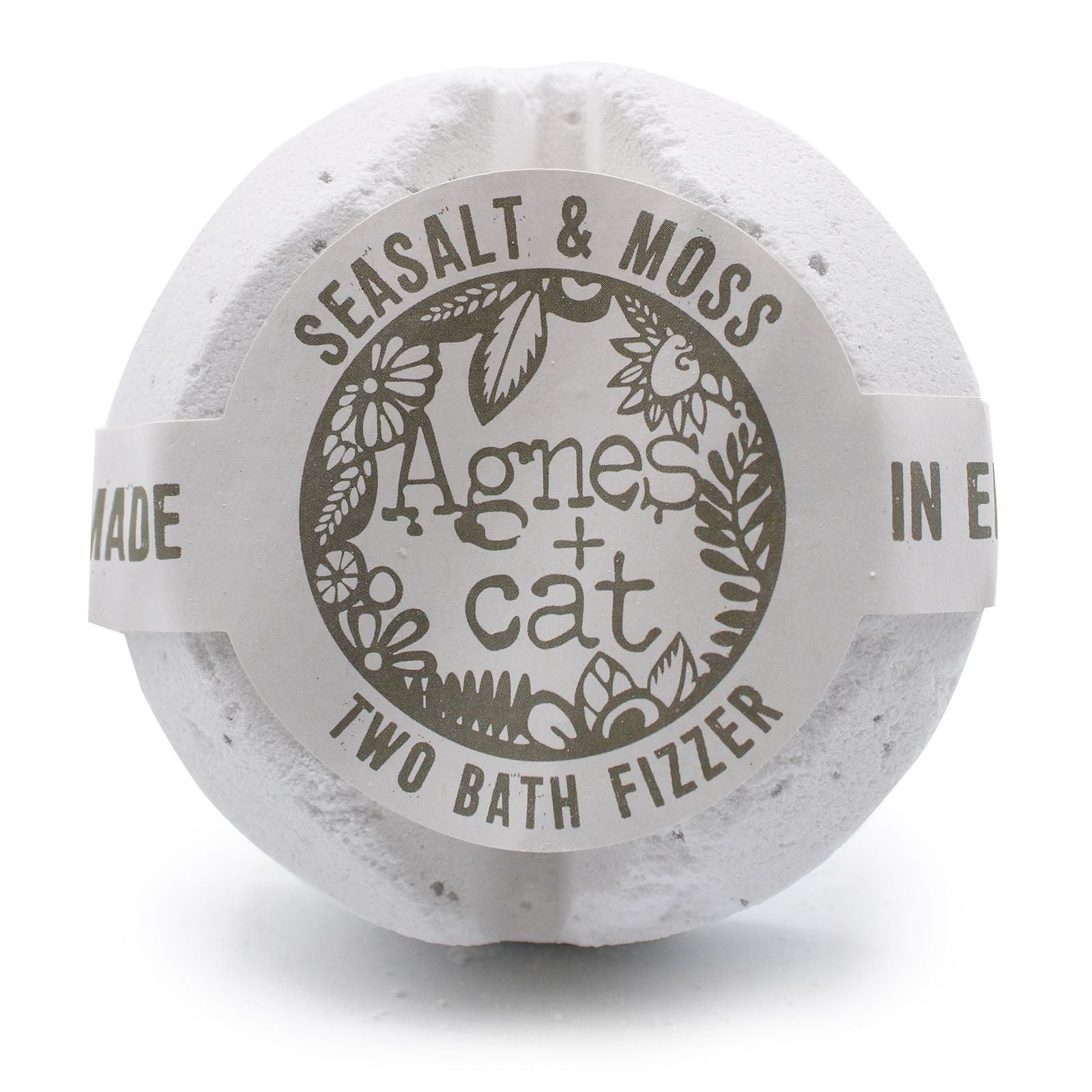 Bath fizzer ball with &