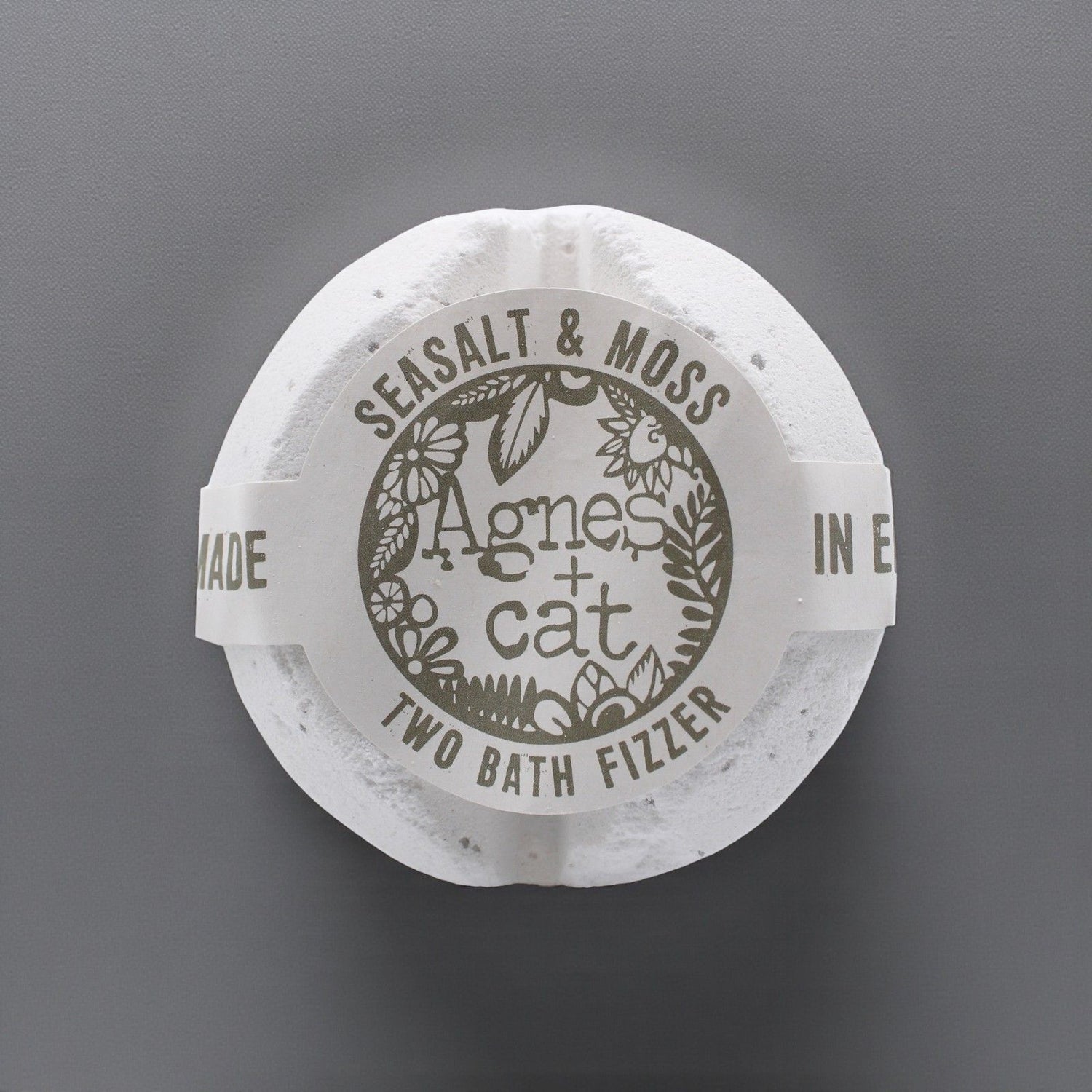 Round bath fizzer with &