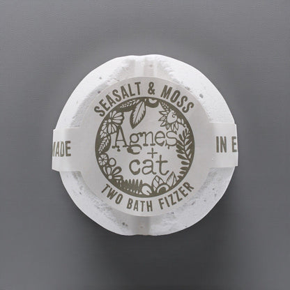 Round bath fizzer with &