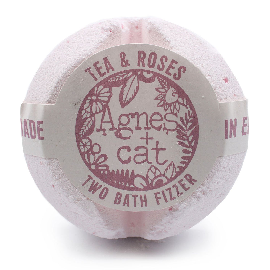 Bath bomb with &