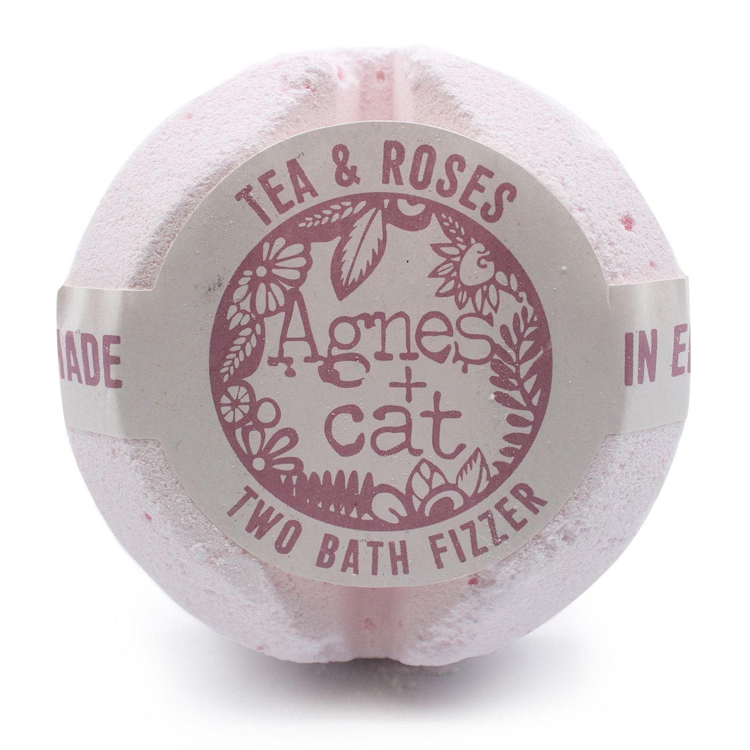 Bath bomb with &