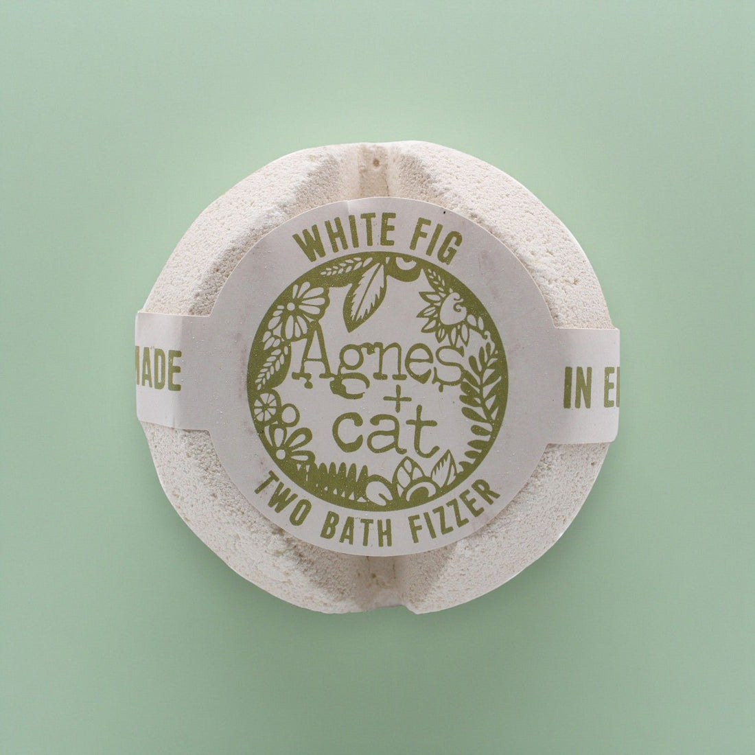 Round bath fizzer with &