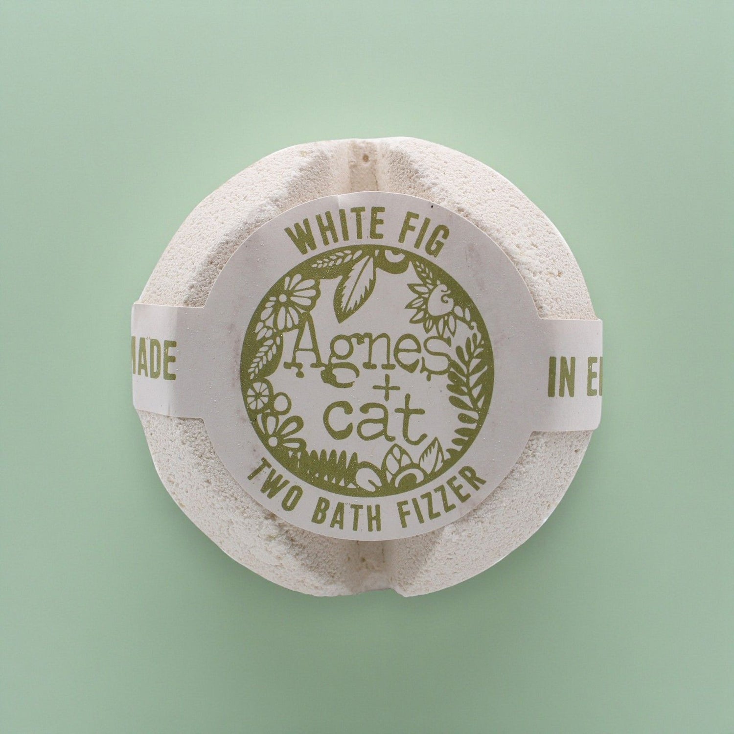 Round bath fizzer with &