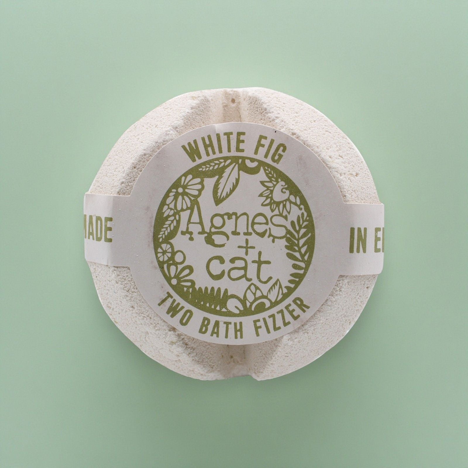Round bath fizzer with &