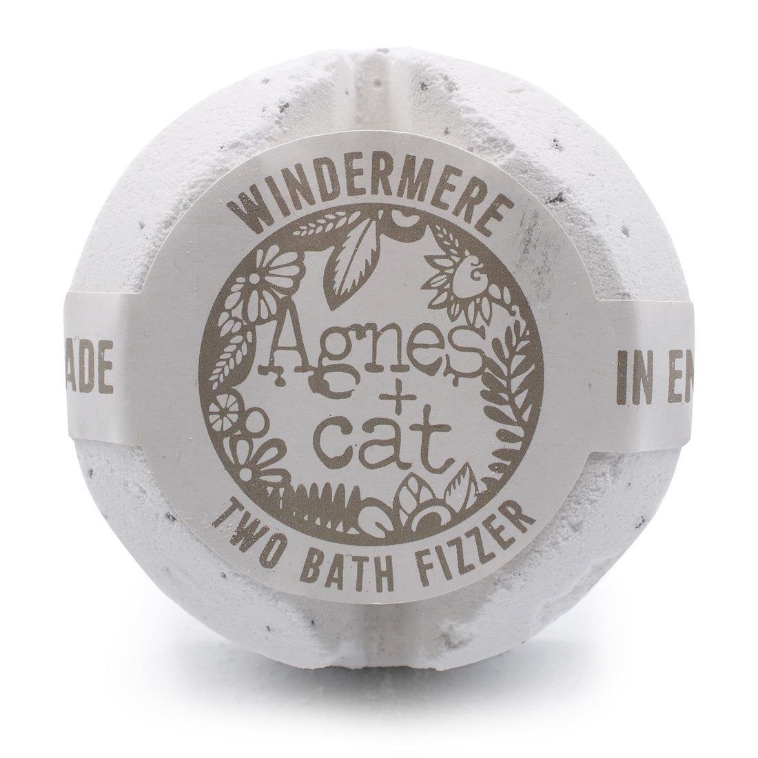 Bath bomb with &