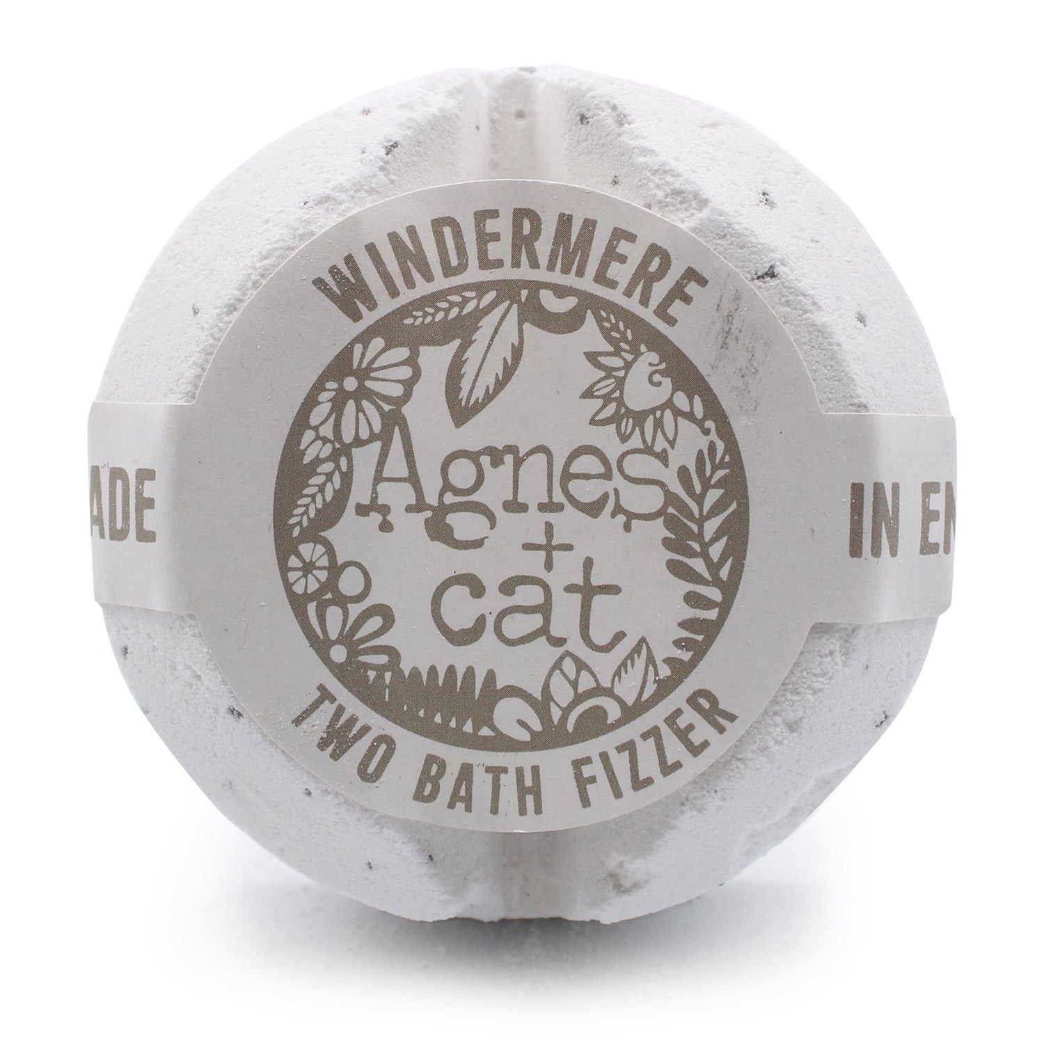 Bath bomb with &