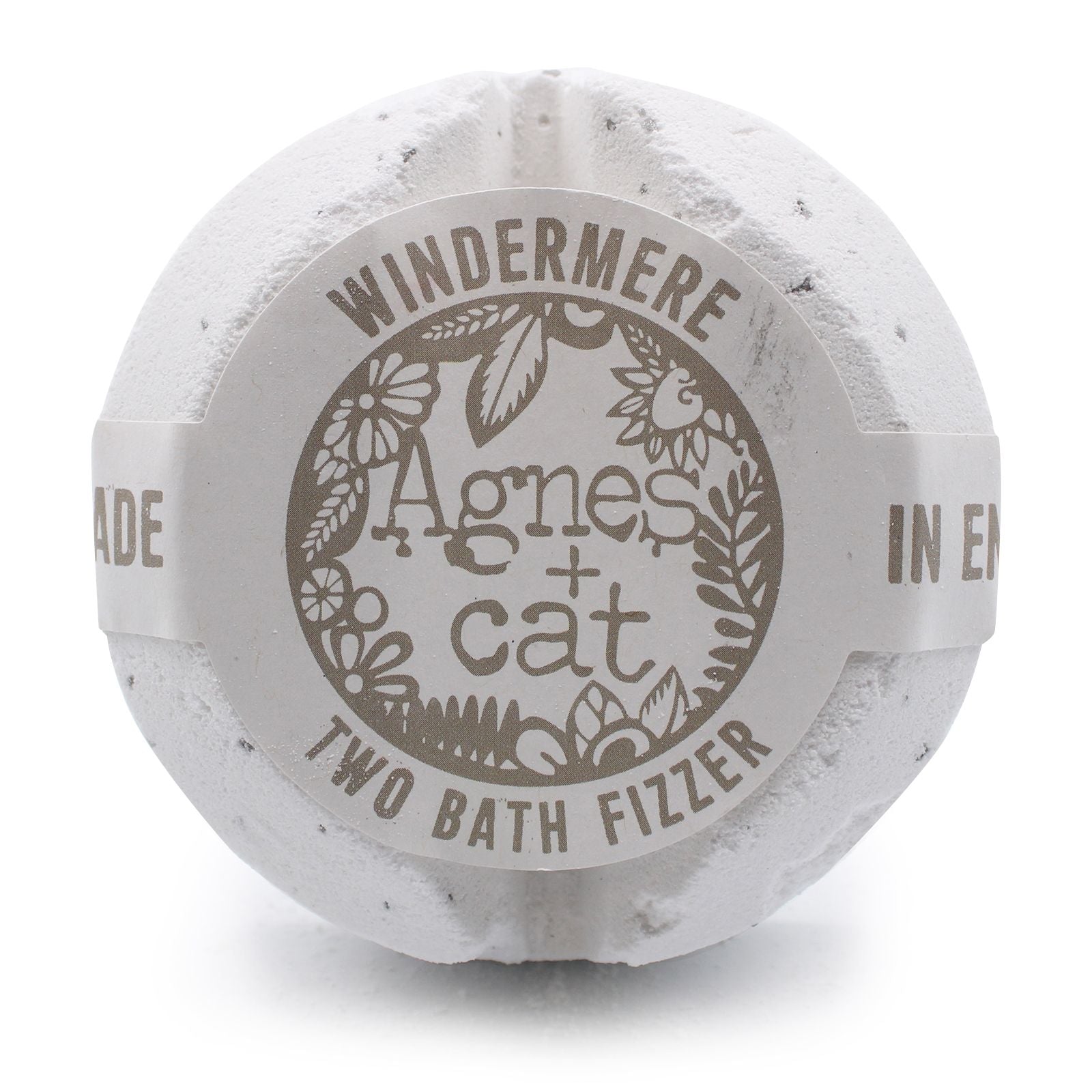 Bath bomb with &
