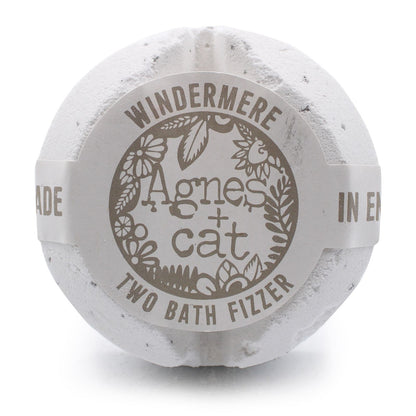 Bath bomb with &