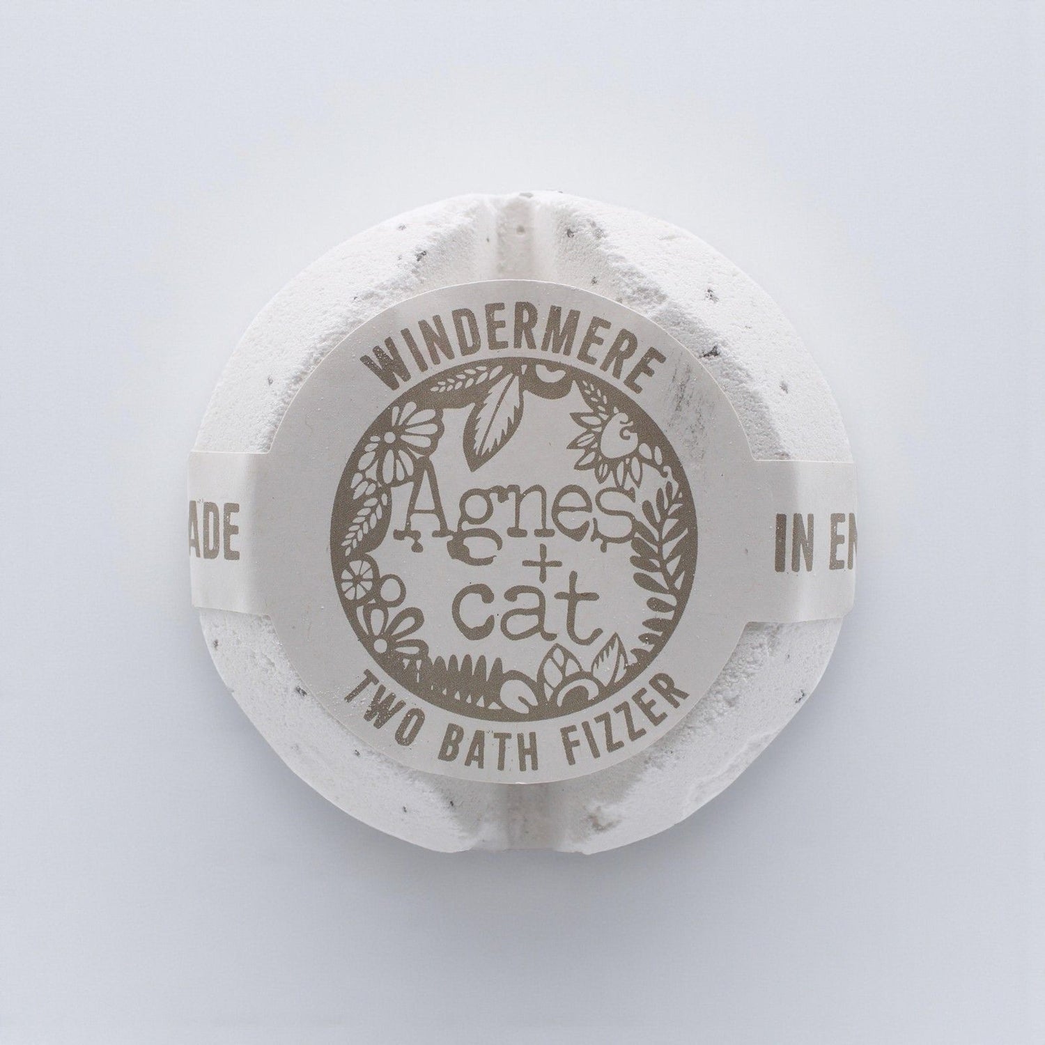 Round bath fizzer with &