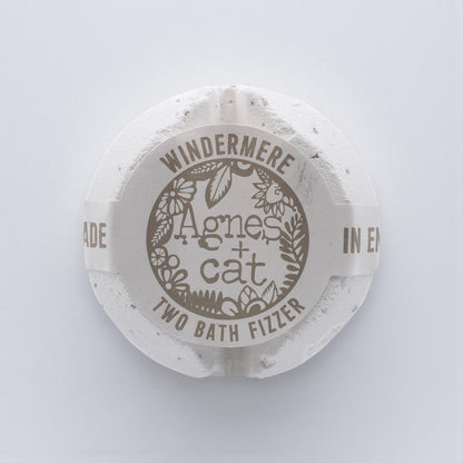 Round bath fizzer with &