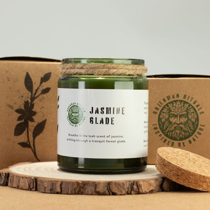 Green candle labeled &