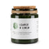 Candle jar labeled &