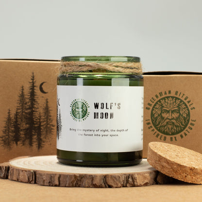 Green candle labeled &