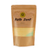 Brown package of bath dust with a visible brand logo on a white background