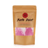 Strawberry Pavlova Bath Dust packaging on a white background